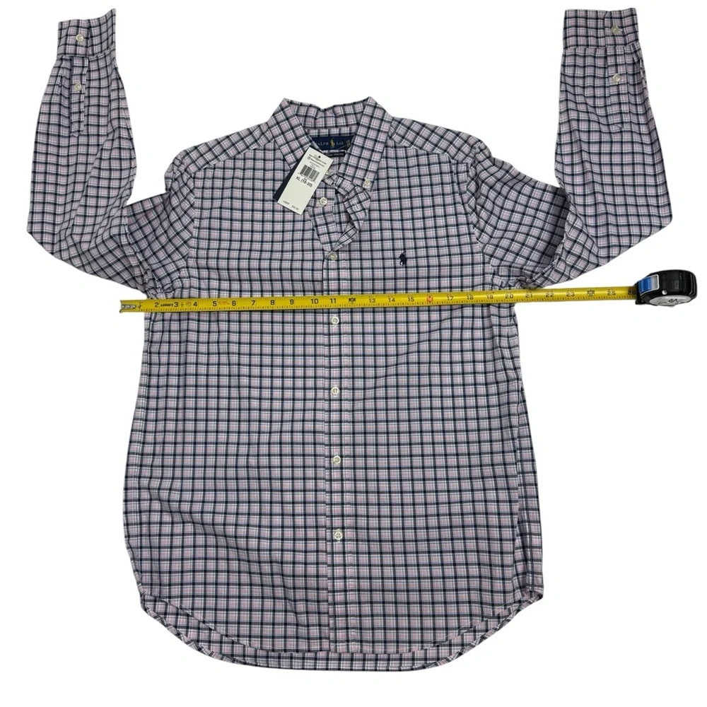 Ralph Lauren Natural Stretch button down shirt, BIG BOYS‎ , Size X-LARGE 18-20
